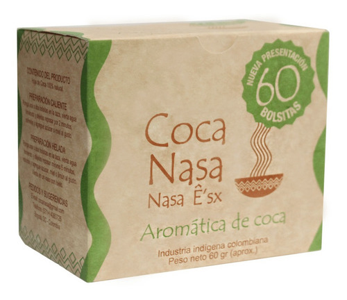 Infusión Te De Coca Natural X60 - L a $367