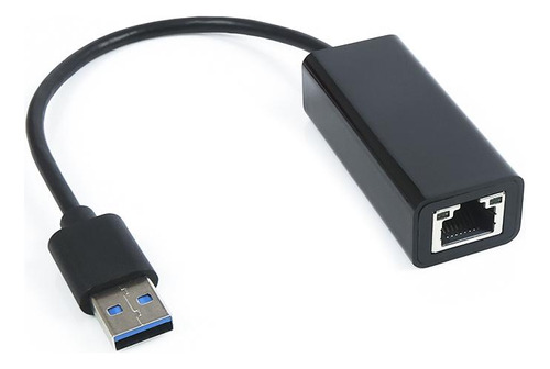 Cabo Adaptador Usb 3.0 Para Rj45 Adp-usblan1000bk Pluscable