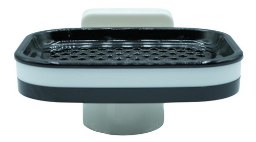 Imagen 6 de 10 de Jabonera Elegante Con Adhesivo Porta Jabon Pared Baño Cocina