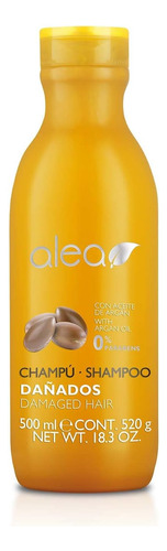 Alea Shampoo Para Cabelos Danificados Com Óleo De Argan 18,3