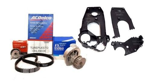 Kit Distribucion + Bomba + Tapas Chevrolet Corsa Celta 1.4