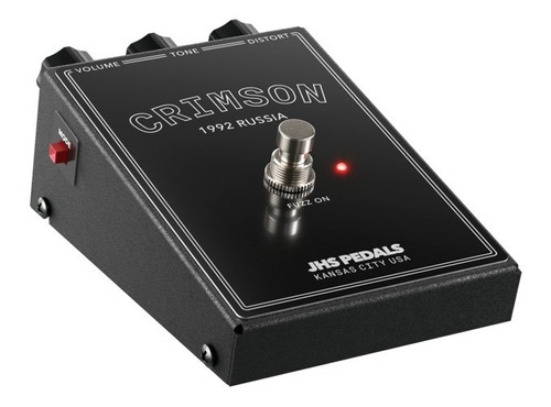 Pedal Jhs Legends Of Fuzz Crimson (novo/nf) Para Negro