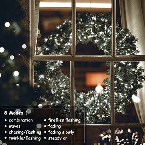 Guirnaldas Navidad Exteriores A Bateria 5 Metros 50 Led