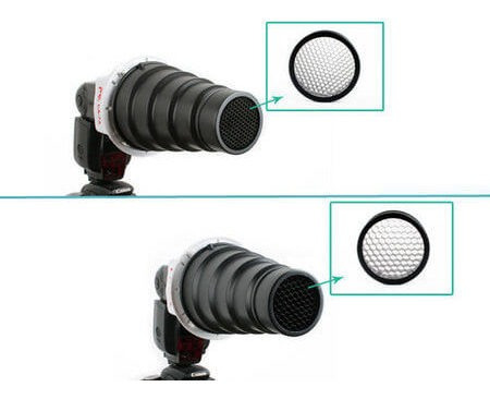 Kit Portátil Para Flash Fga-k8 Com 6 Modificadores