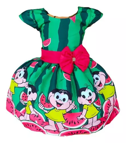 Vestido Moana Baby Super Luxinho