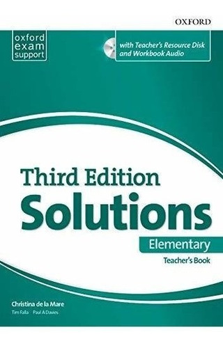 Solutions Elementary 3/ed.- Tb  Multirom