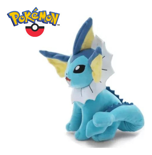 Peluche Pokémon Vaporeon Eevee 8th Evolution 3545, Sunny