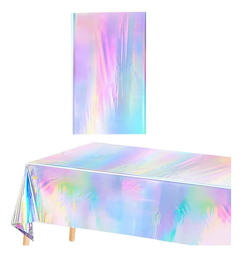 Mantel De Plástico Brillante,mantel Fiesta Para Cumpleaños