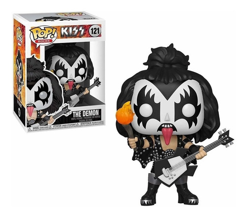 Figura Funko Pop Tv 121 The Demon - Kiss Oferta!