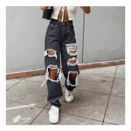 Jeans Negros Mujer | MercadoLibre 📦