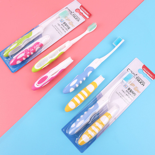 Cepillo De Dientes Portátil Soft Bristle, 8 Piezas