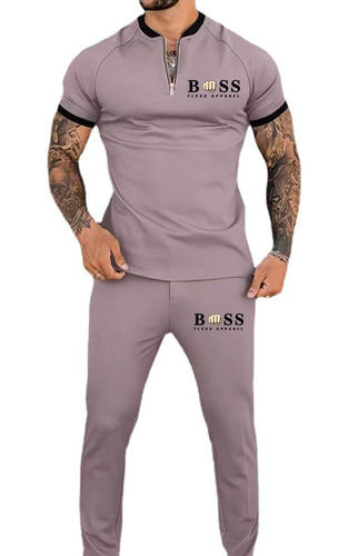 Traje Deportivo Juvenil Slim Fit De Moda Para Hombre,2023