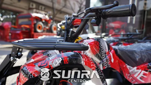 Mini Cuatri Electrico Sunra Atv 800w Niños + Casco / E
