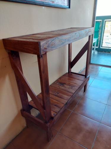 Mueble Recibidor Madera Palet