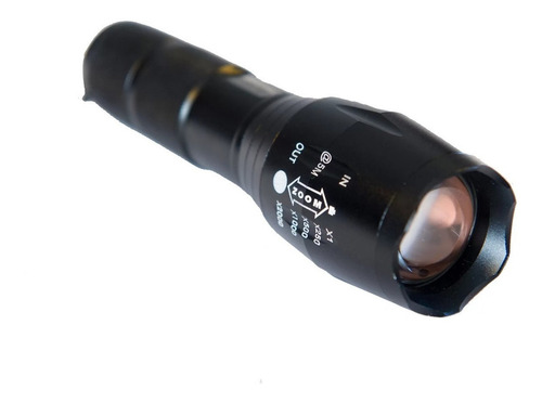 Linterna De Mano A Pilas Tactica Camping Marshall 1200 Lumen Linterna Negro Luz Blanco