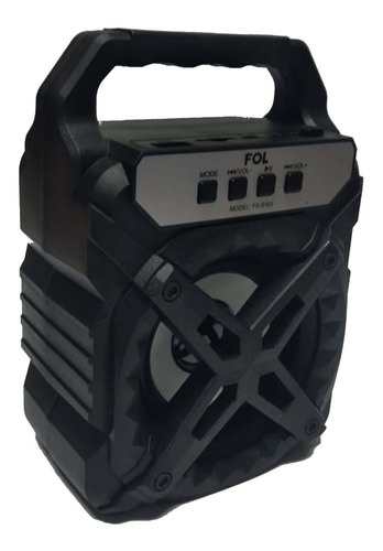 Bocina Portatil Bluetooth Recargable, Portatil Fs-s103