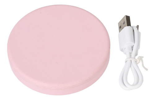 Espejo Led Compacto Con Forma Redonda, Aumento 3x, Recargabl