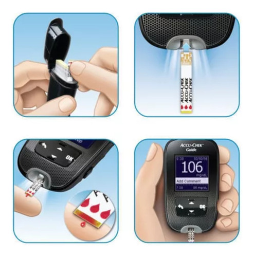 Accu-chek Guide Tiras Reactivas 50 Unidades Blanco