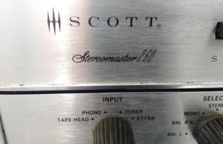 Amplificador De Potencia Scott Stereomaster 260 (110 Volts)
