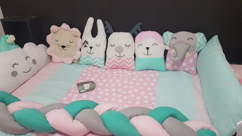 Chichoneras Set De Chicho Mas Acolchado Animalitos