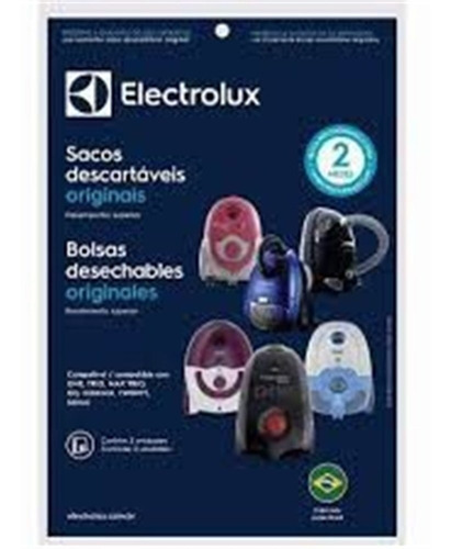 Saco Descartavel Aspirador Electrolux One Trio Max Trio Go