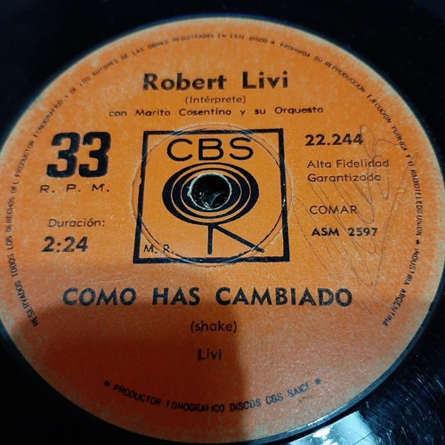 Simple Robert Livi Marito Cosentino Cbs C23