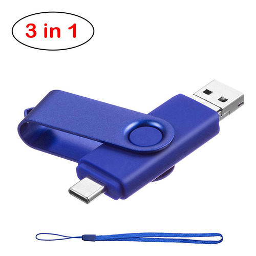 Memoria Usb Otg 3 1 64 Gb