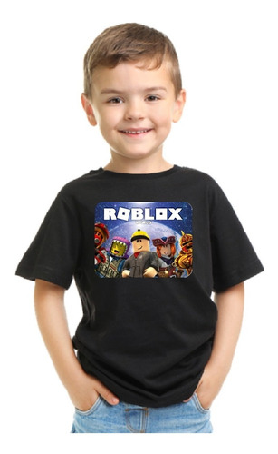 Polera De Niño El Mundo De Roblox Full