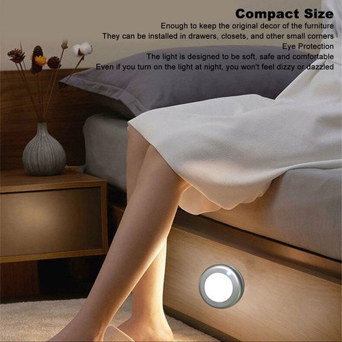 Lámpara De Armario Con Sensor Led, Sensor De Movimiento, Luz