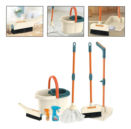 Juego De Limpieza De Juguete De Limpieza De Casa Juego De