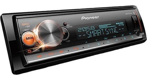 Imagem 3 de 3 de Radio Automotivo Pioneer Mvh-x3000br Mp3 Bluetooth Usb