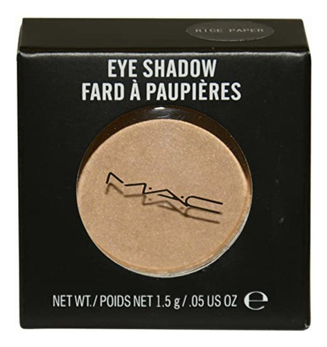 M.a.c Cosmetics Sombra De Ojos Ricepaper Escarcha