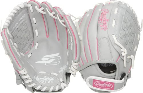 Rawlings Sure Catch Series Fastpitch Softball Guante, Rosa/g