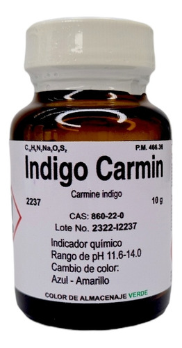 Índigo Carmin R.  A.  10 G Fagalab 