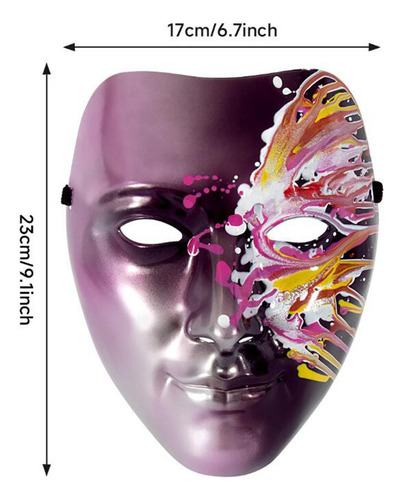 Máscara De Cosplay Novedad Máscara Facial