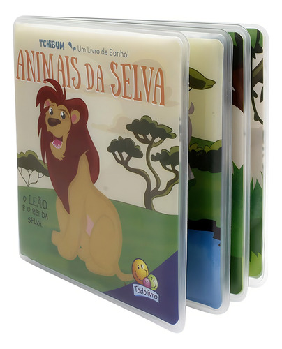Tchibum – Um livro de banho! Animais da Selva, de © Todolivro Ltda.. Editorial Todolivro Distribuidora Ltda. em português, 2021