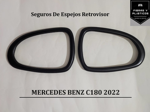 Seguros De Espejo En Fibra De Vidrio Mercedes Benz C180 2022