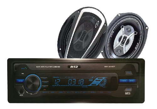 Combo Estereo B52 Rm2018 + Parlante B52 Els6.9 6x9