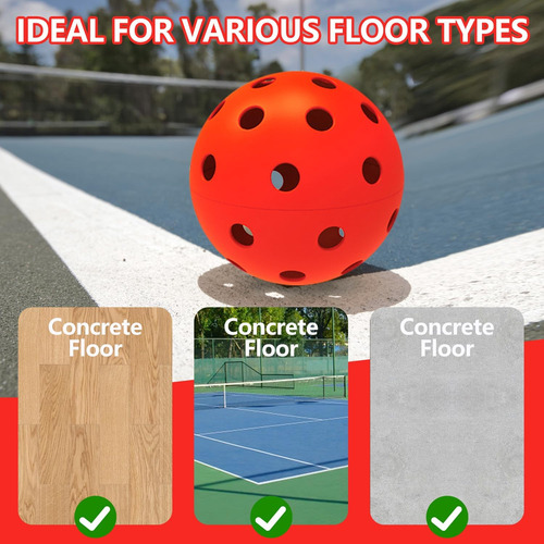 Pelotas De Pickleball Aprobadas Por Usapa, Pack De 40 Unidad