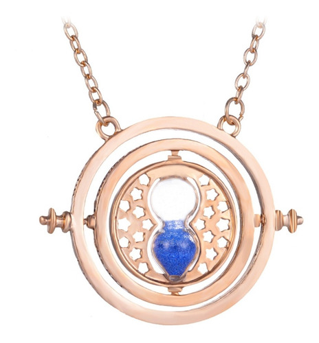 Imagen 1 de 1 de Collar Harry Potter Gira Tiempo :motivo Especial