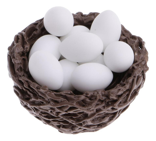 2 De En Miniatura Con 10 Huevos De 1/12