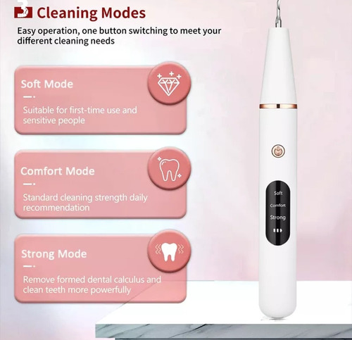 Kits Blanqueamiento Dental Sonic Clean - Raspador Eléctrico