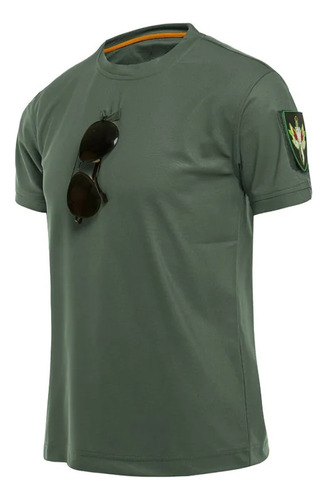 Camiseta Táctica Militar Para Hombre, Senderismo Al Aire Lib