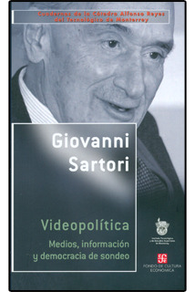 Videopolítica Medios Información Y Democracia De Sondeo