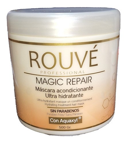 Rouve Mascara Magic Repair Ultra Hidratante Grande 500 Gr