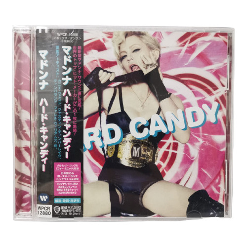 Madonna Hard Candy Cd Japón Obi Musicovinyl