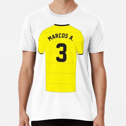 Remera Pegatinas Jersey Marcos Alonso Mendoza Algodon Premiu