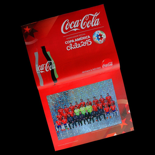 Imagen 5 de 7 de ¬¬ Álbum Fútbol Copa América 2015 Panini Completo Zp