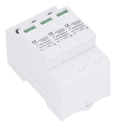 Dispositivo Pararrayos Dc 1000v 40ka Protector Protector Par