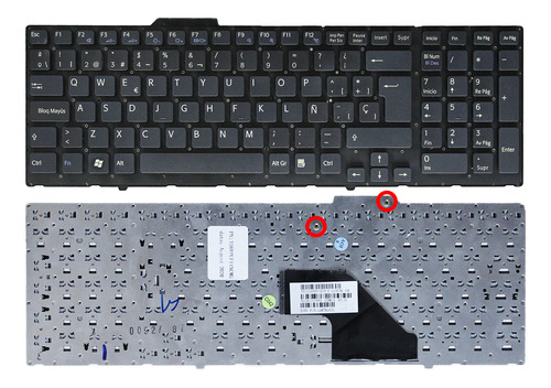 Teclado Sony Vaio Vpc-f12 Pcg-81114la Pcg-81114l Pcg-81112m